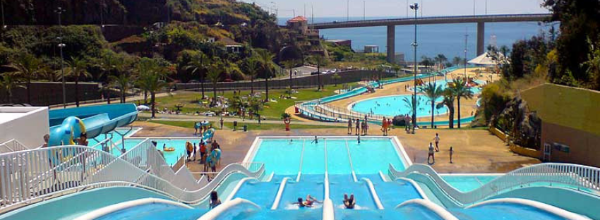 water park in madeira island